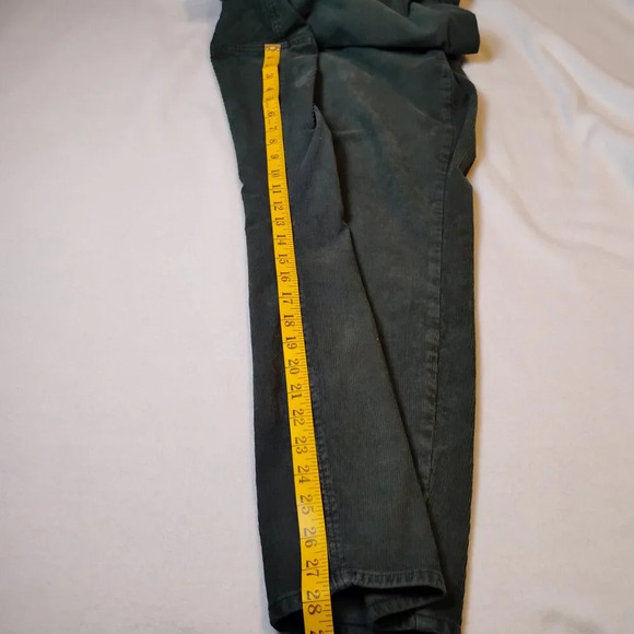 American Eagle Green Corduroy High Rise Pants, 22R - Picture 5 of 10